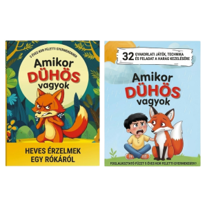 "Amikor dühös vagyok" - mese és munkafüzet a harag kezeléséről